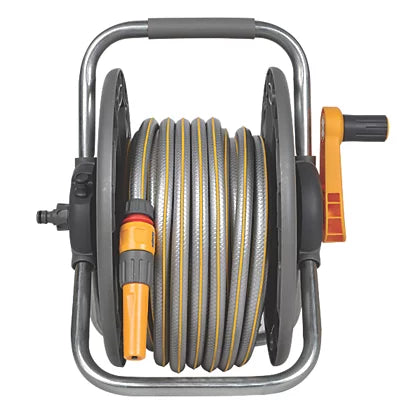 HOZELOCK 2-IN-1 REEL WITH HOSE 25M