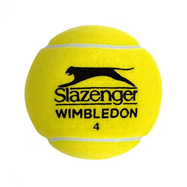 Slazenger Wimbledon Tennis Balls (Tube of 4)